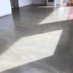 Close up of concrete floor.