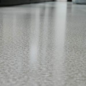 polished concrete floor in a private residence in Surrey