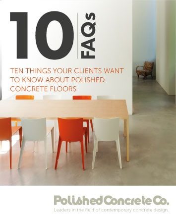 Ten FAQ's About Polished Concrete