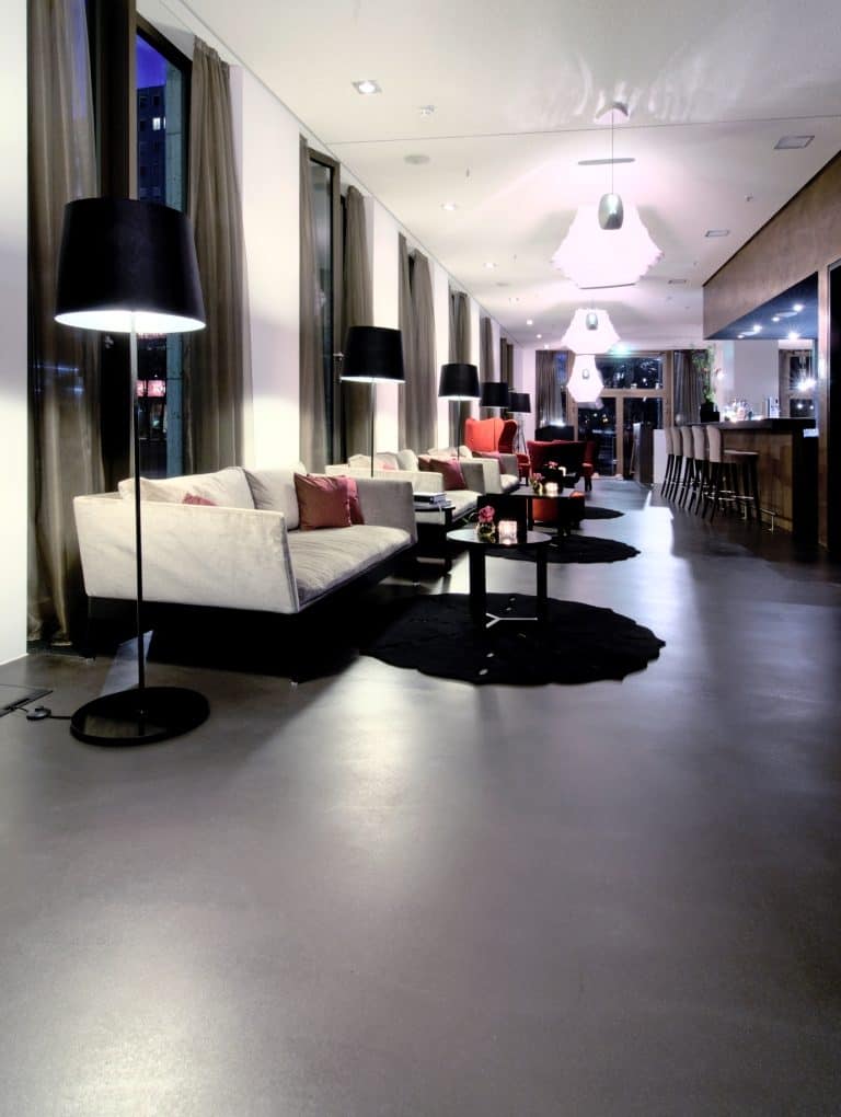 Polished Concrete Hotel Floor