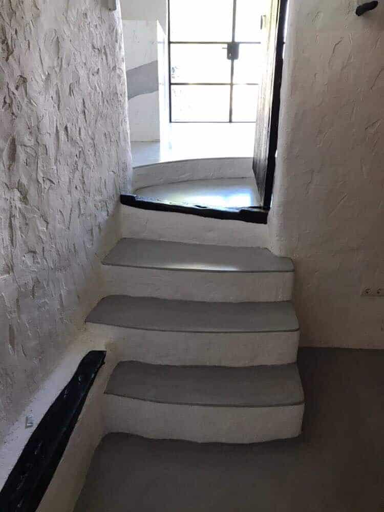 Polished Concrete Stairwell