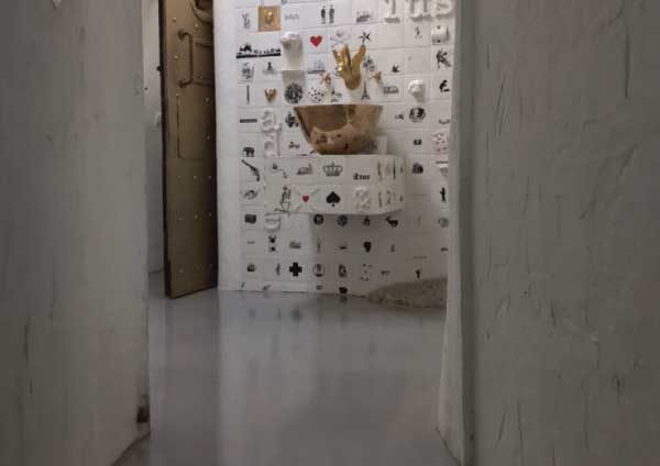 The Ink House cloakroom