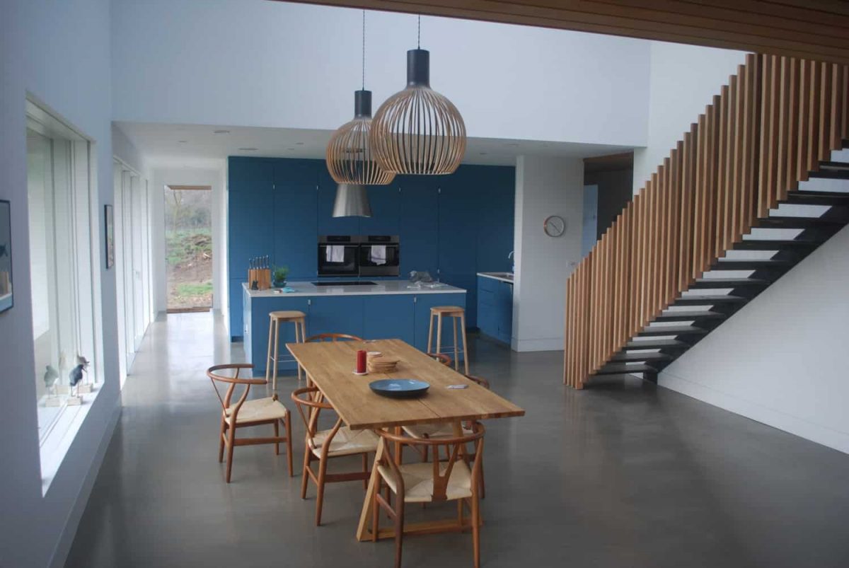 Kitchen and dining room