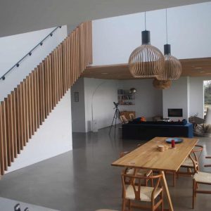 Interior shot of natural looking interior design