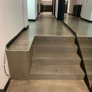 Polished Concrete Staircase